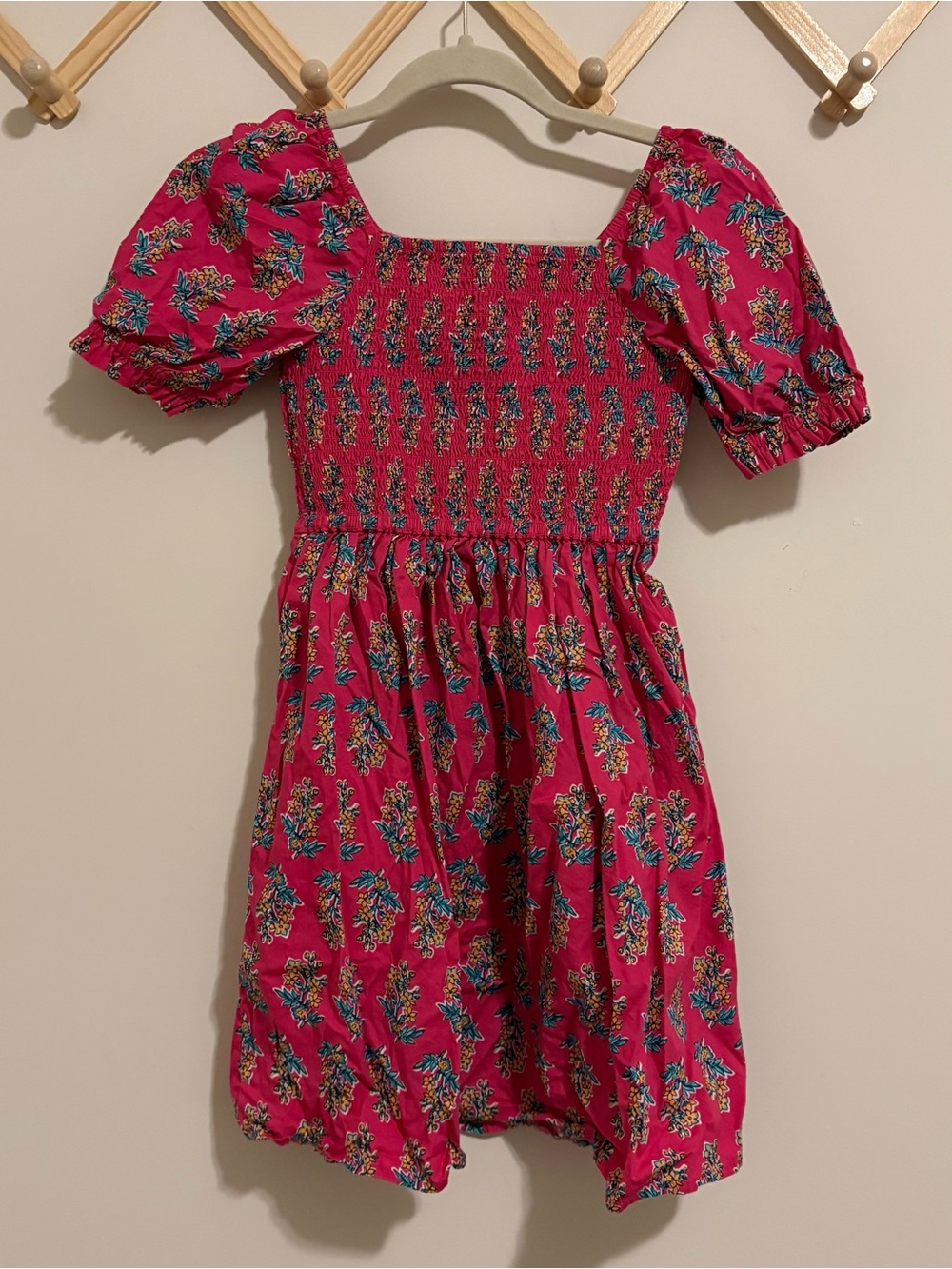 Crewcuts Girl's Pink Floral Dress size 10